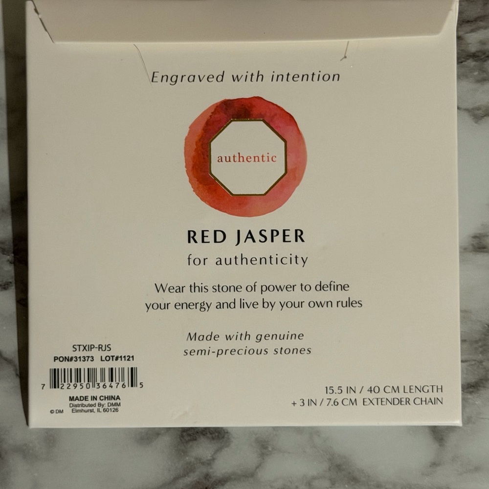 Red Jasper necklace - Picture 3 of 4